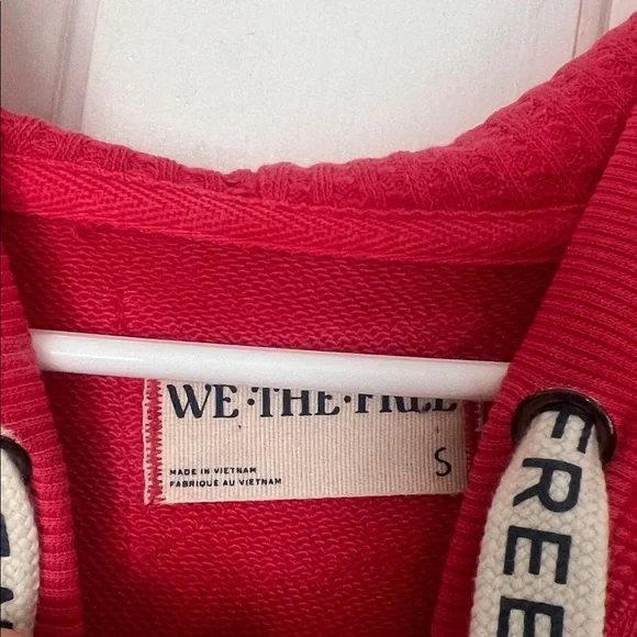 Free people we the free hoodie size small will fit large NWOT - Picture 7 of 8